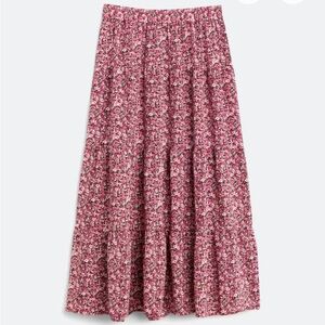 Vero Moda Floral Maxi Skirt